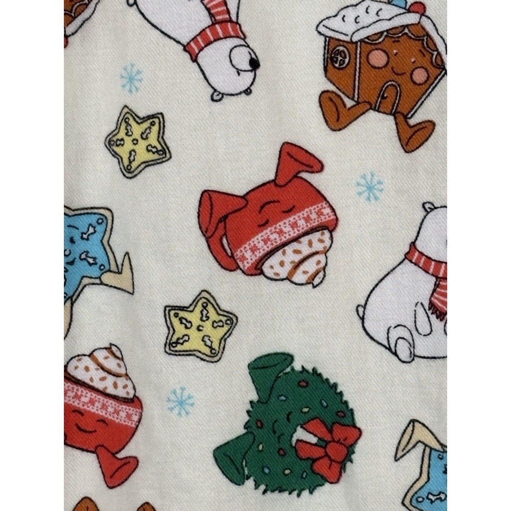 Wondershop Christmas Pajama Mens Top Size Medium Holiday Festive Button Shirt - Picture 7 of 12